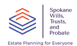 A logo with blue and orange lines

Description automatically generated